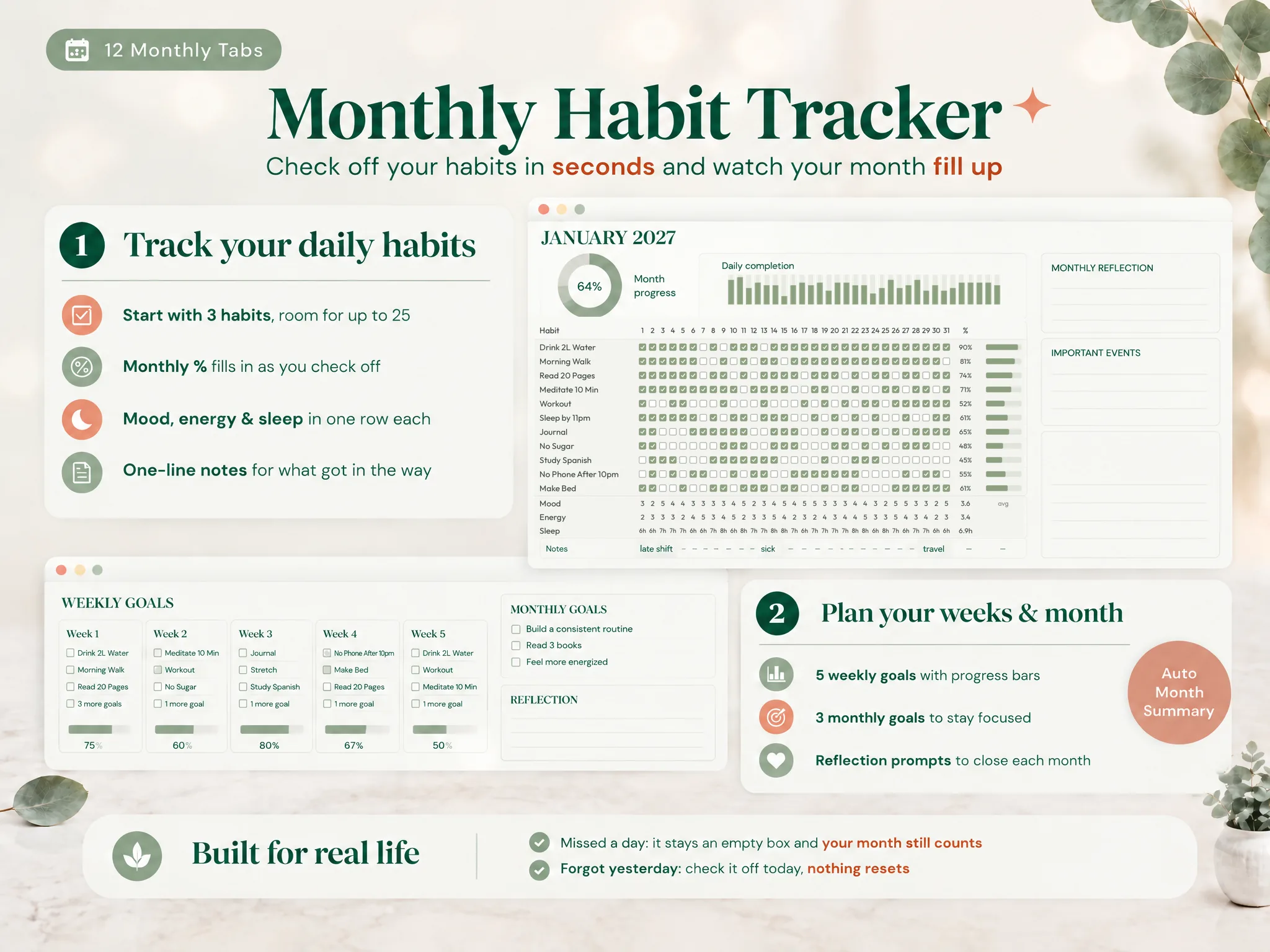 Ultimate Habit Tracker preview