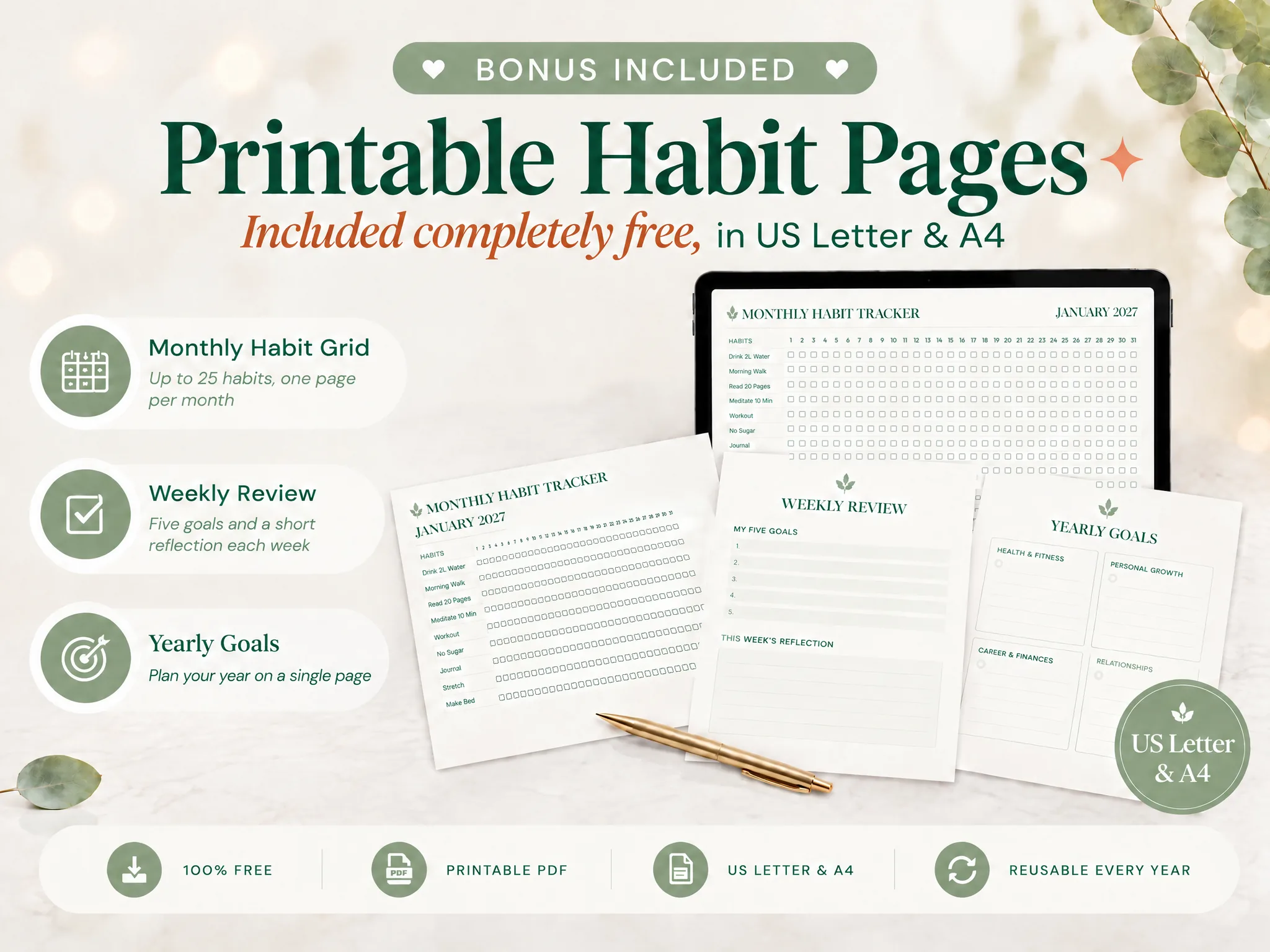 Ultimate Habit Tracker preview